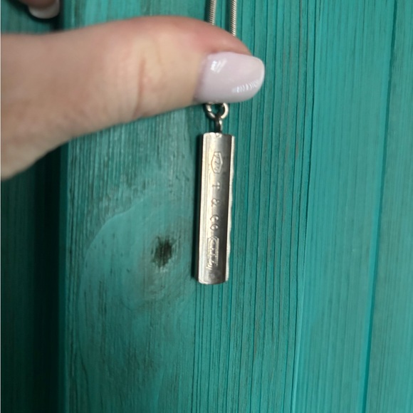 COPY - Tiffany’s Bar Pendant Necklace - Picture 2 of 5